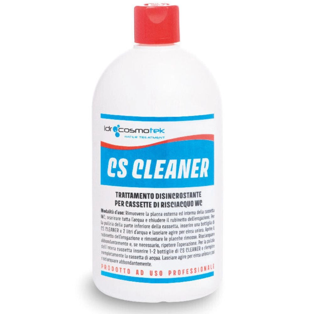 Cs cleaner disincrostante potente per cassette wc professionale