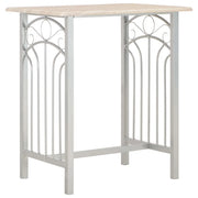 Set da Bar 3 pz in Legno e Acciaio CFW6573685