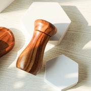 Macinapepe - Lavoro ceramico - 1 pezzo - Legno di Acacia - 13 cm
