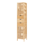 Mobile bagno a colonna in bambù 180 x 35 x 35 cm 03_0009948