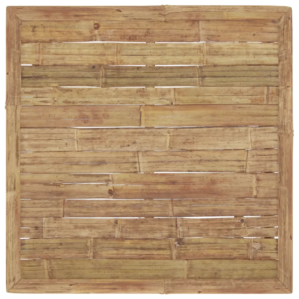 Set Divani da Giardino 6 pz con Cuscini Bianco Crema in BambÃ¹ cod mxl 48133