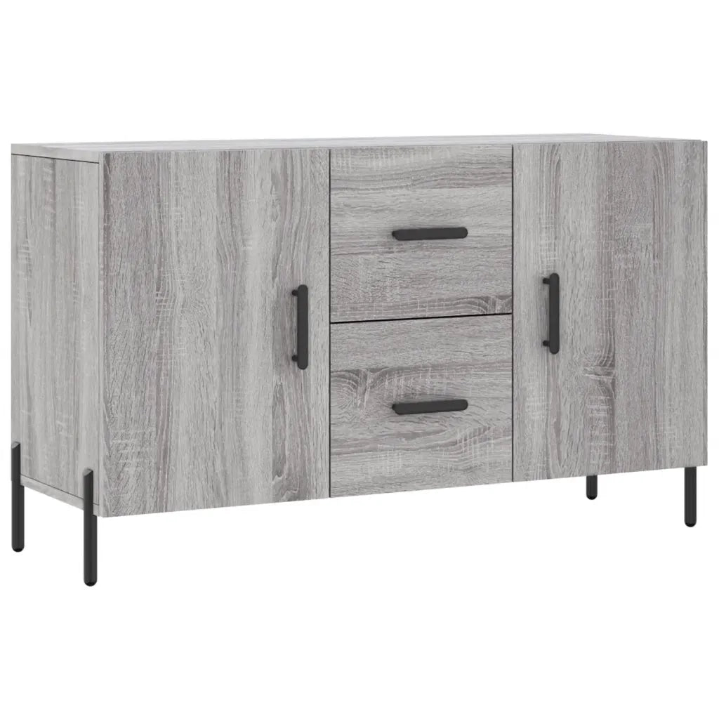 Credenza Grigio Sonoma 100x36x60 cm in Legno Multistrato 828186