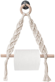 Supporto per carta igienica in legno senza fori, supporto per carta igienica in legno, supporto per carta igienica in legno, per cartelle di carta, asciugamani o altri piccoli oggetti, adatto per bagno, cucina, camera da letto