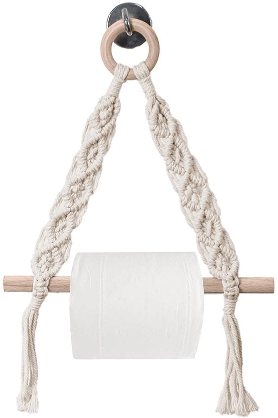Supporto per carta igienica in legno senza fori, supporto per carta igienica in legno, supporto per carta igienica in legno, per cartelle di carta, asciugamani o altri piccoli oggetti, adatto per bagno, cucina, camera da letto