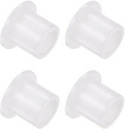 Flessi nylon per alberi - 4 pezzi | 10 mm x 14 mm x 14,6 mm | Bocchette in plastica per alberi | Bianco