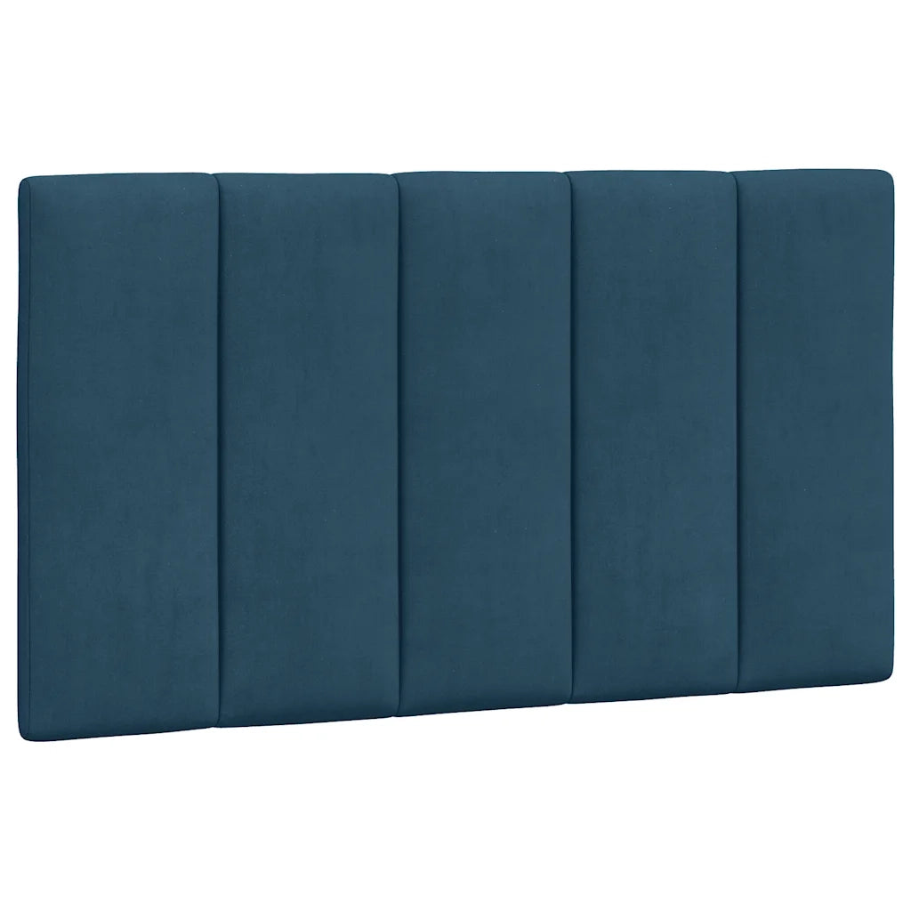 Cuscino Testiera Blu 90 cm in Vellutocod mxl 112253