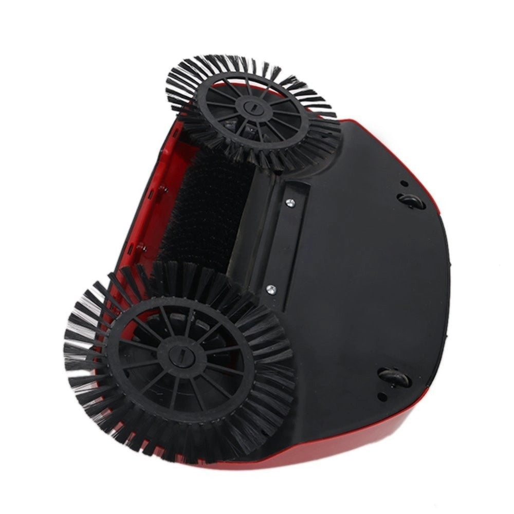 Trade Shop - Scopa Rotante 360° Con Setole Rotanti Microfibra Aspirapolvere Sweep Drag Spazza -