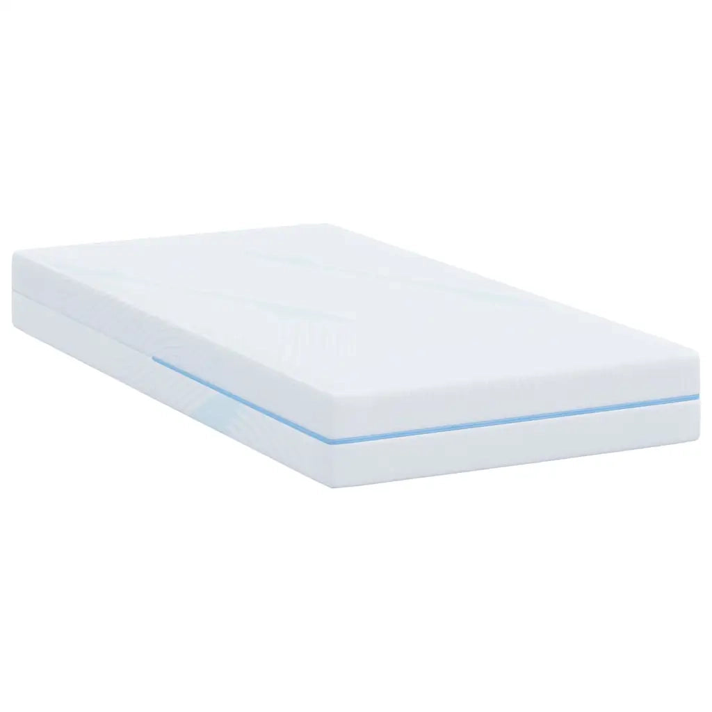 vidaXL Materasso Bianco 80 x 160 cm Schiuma