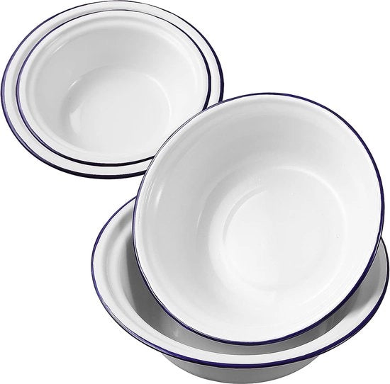 4 pezzi di casseruola in ceramica casseruola in ceramica con coperchio pentola in ceramica con coperchio pentola in ceramica Rührschüssel servizio da quattro matite casseruola con finestra