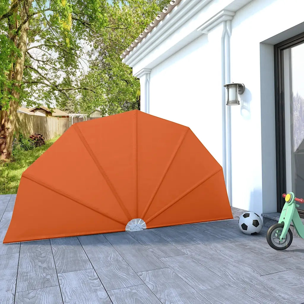 Tenda Laterale per Terrazza Pieghevole-Tenda parasole per balcone Terracotta 160 cm