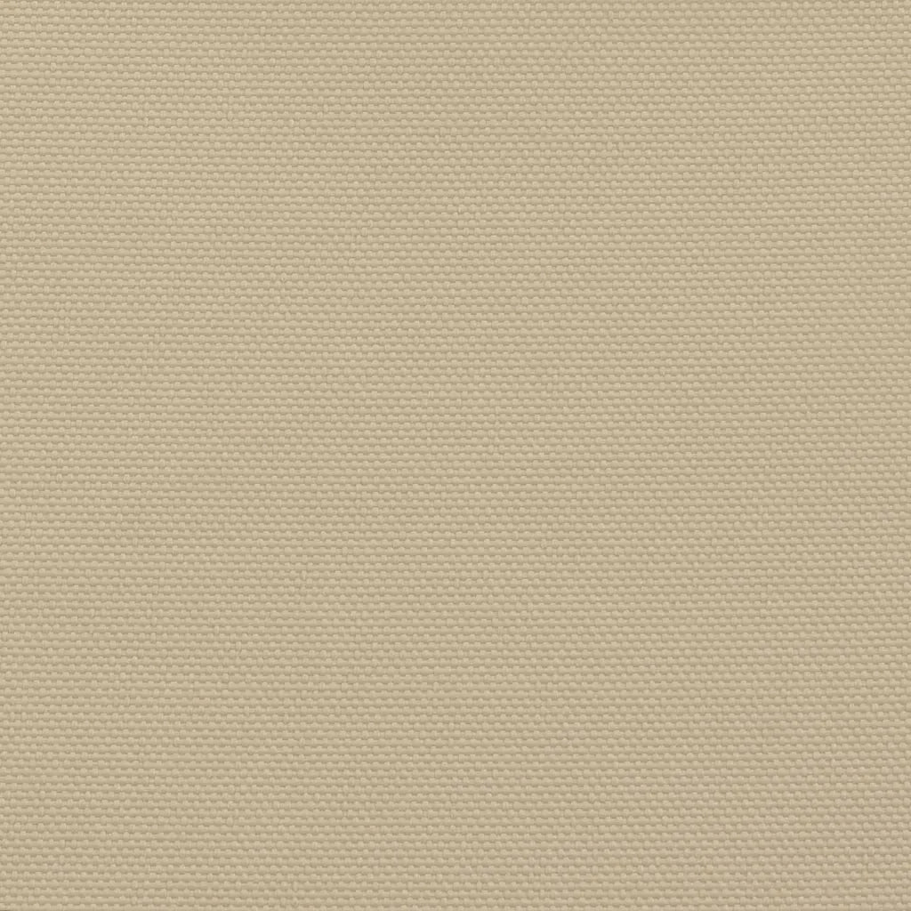 Parasole a Vela Oxford Rettangolare 5x6 m Beige 135164