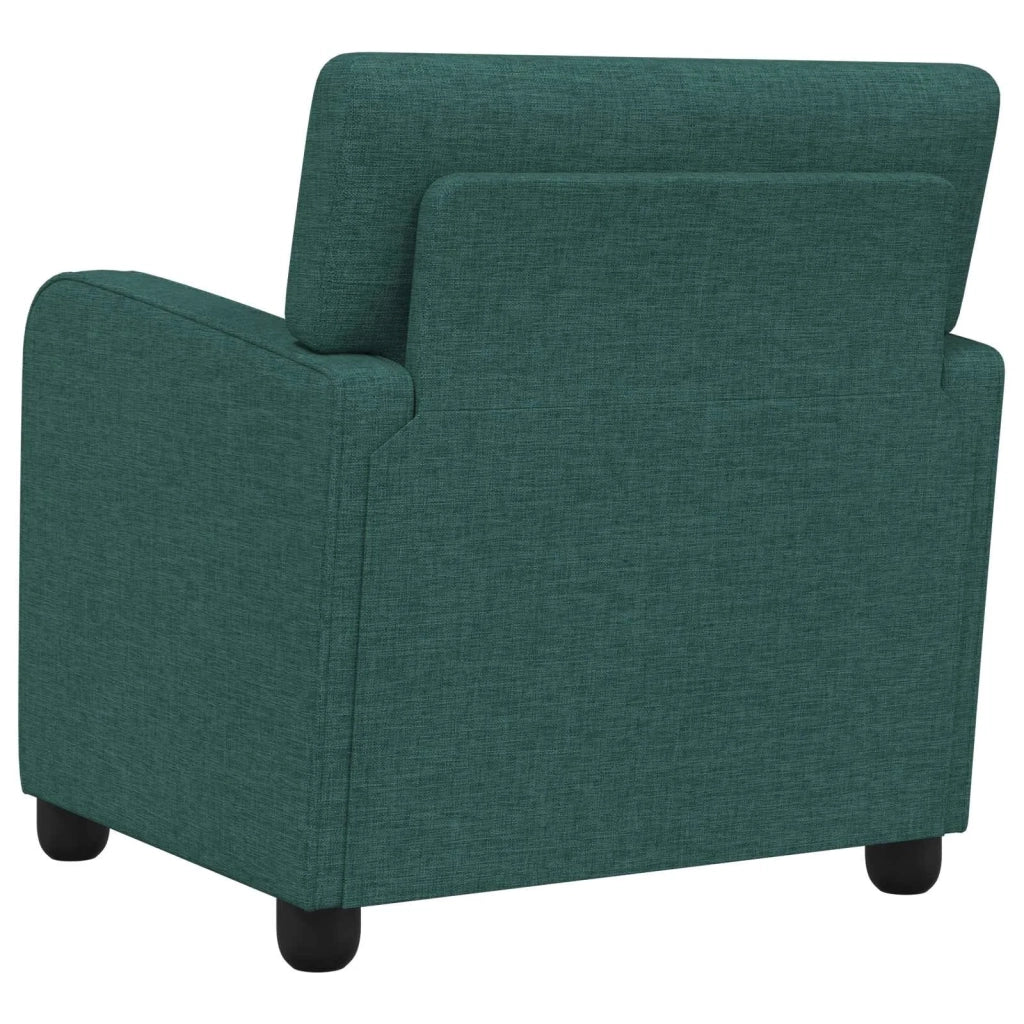 Poltrona Verde Scuro Tessuto 42043398