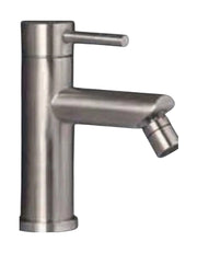Miscelatore Bidet Acciaio Inox 304 con Piletta Click Clack in Ottone 1”1/4 – Cartuccia Ø35 mm