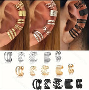 Set di orecchini da 15 pezzi senza forature