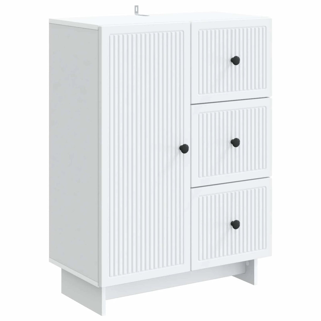 Credenza Bianco 66 x 34,5 x 90 cm Legno ingegnerizzato 893935