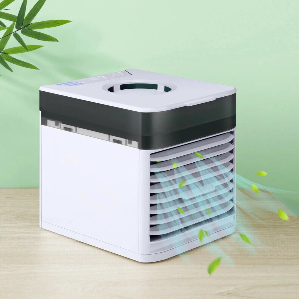 Mini ventilatore raffrescatore umidificatore d'aria ad acqua ARTIC AIR AB-J282