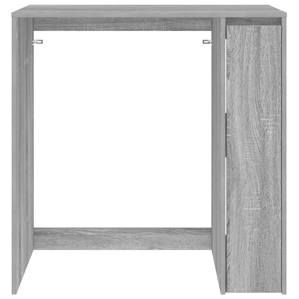 Mobiletto per lavatrice con porta Grigio Sonoma 87 x 60 x 89 cm