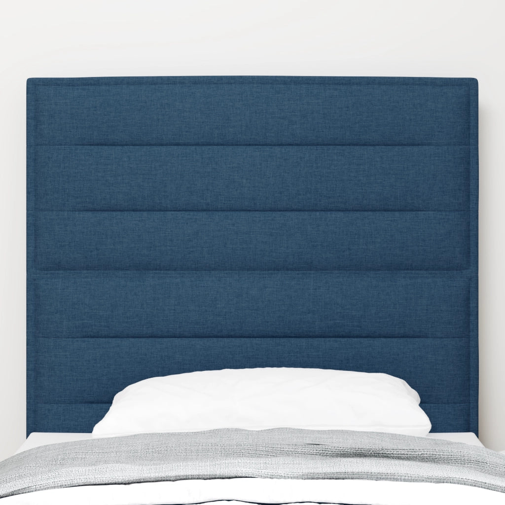 Testiera LED Design a Linee Blu 100 cm Tessuto