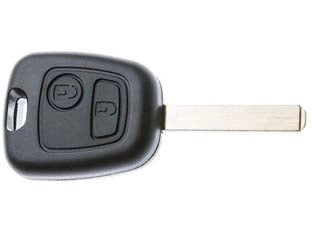 RADIOCOMANDO AUTO CON TRANSPONDER VA2R27 PSA CITROEN, FIAT, PEUGEOT  VA2R27  2 bottoni    SILCA