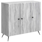 Credenza Grigio Sonoma 89 x 34,5 x 80 cm Legno ingegnerizzato