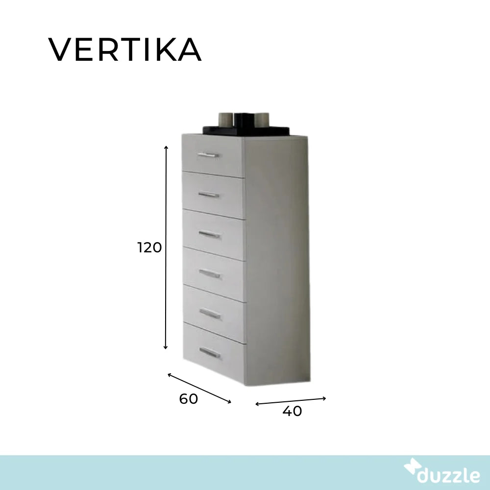 Cassettiera Vertika 6 cassetti | Duzzle