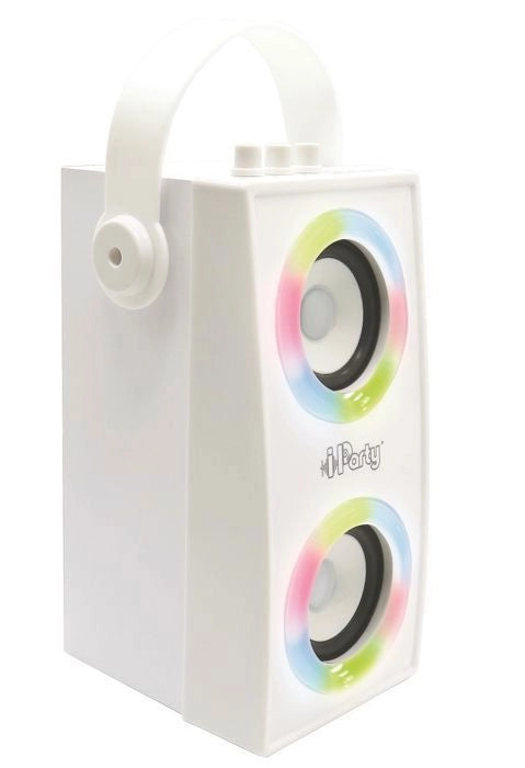 Altoparlante Bluetooth portatile alla moda con microfono ed effetti di luce iParty LEXIBOOK