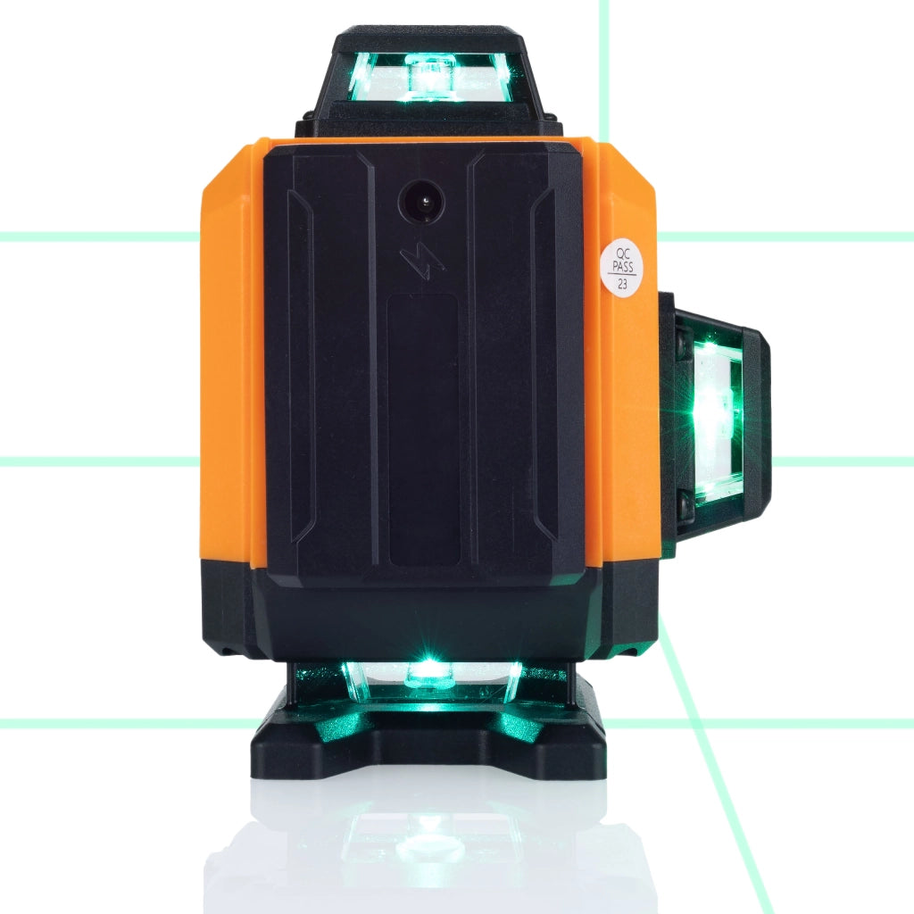 Livella Laser 16 Linee ROT16L con Set e Treppiedi 285cm e 400cm – Alta Precisione, IP54, 360°