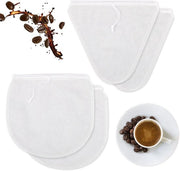 Sacca per la separazione, filtro in nylon riciclabile con cordino per il filtraggio di latte di mandorla/latticello di soia/latticello/melanzane/café/succo/vino (30 x 30 cm)