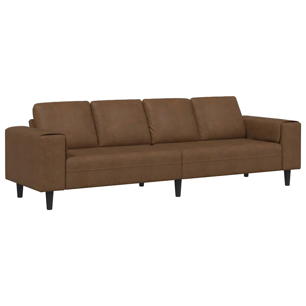 Divano per Soggiorno Marrone 250 x 77 x 76 cm 3335108