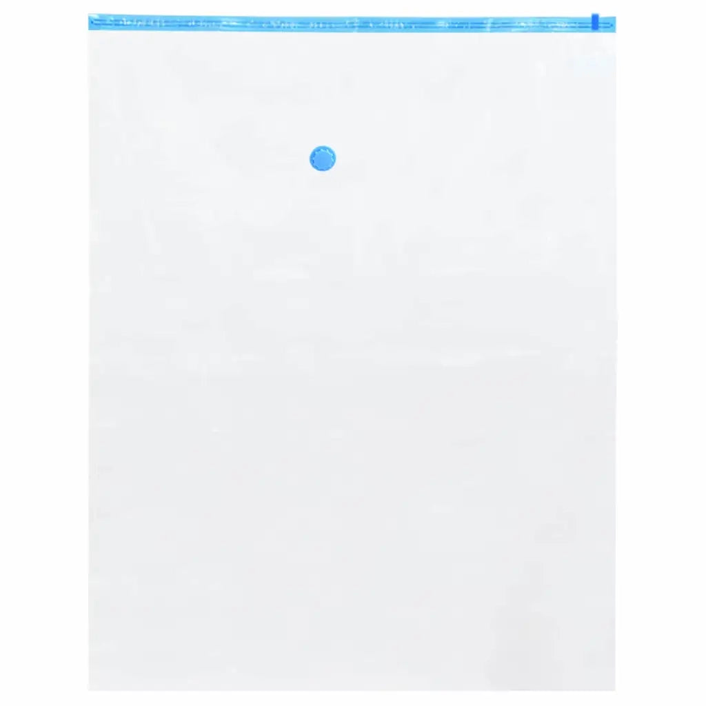 Sacchetti per Stoccaggio 5 pz Trasparente e Blu 100 x 80 cm CFW9236833