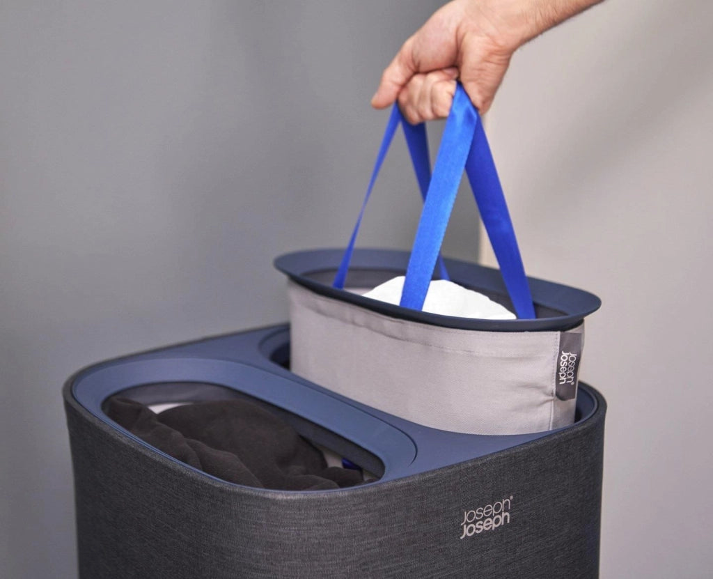 Joseph Joseph 50002 porta biancheria 60 L Rettangolare Cotone, Poliestere Nero