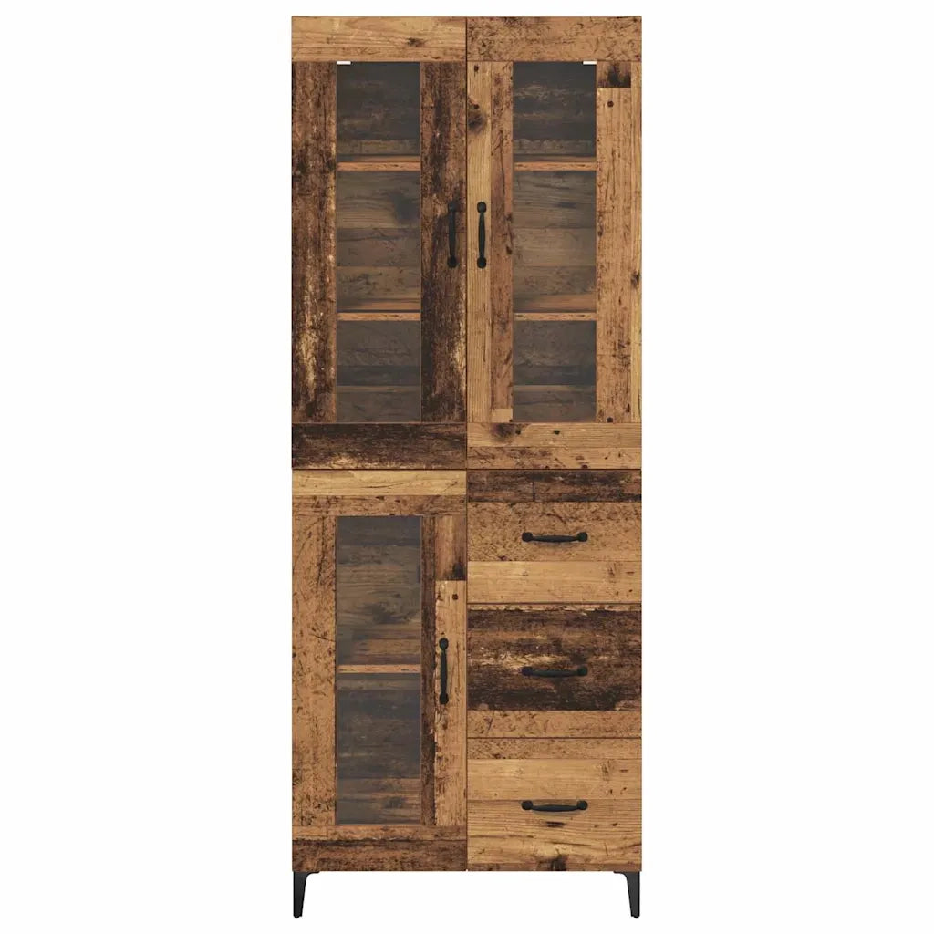 Credenza Legno vecchio 69,5 x 34 x 180 cm Legno multistrato