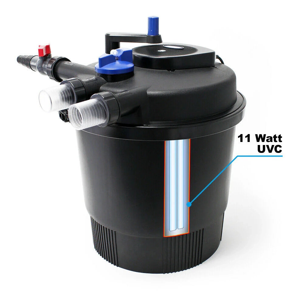 Filtro a pressione UVC da 11 watt per stagni fino a 12.000 litri 16_0001916