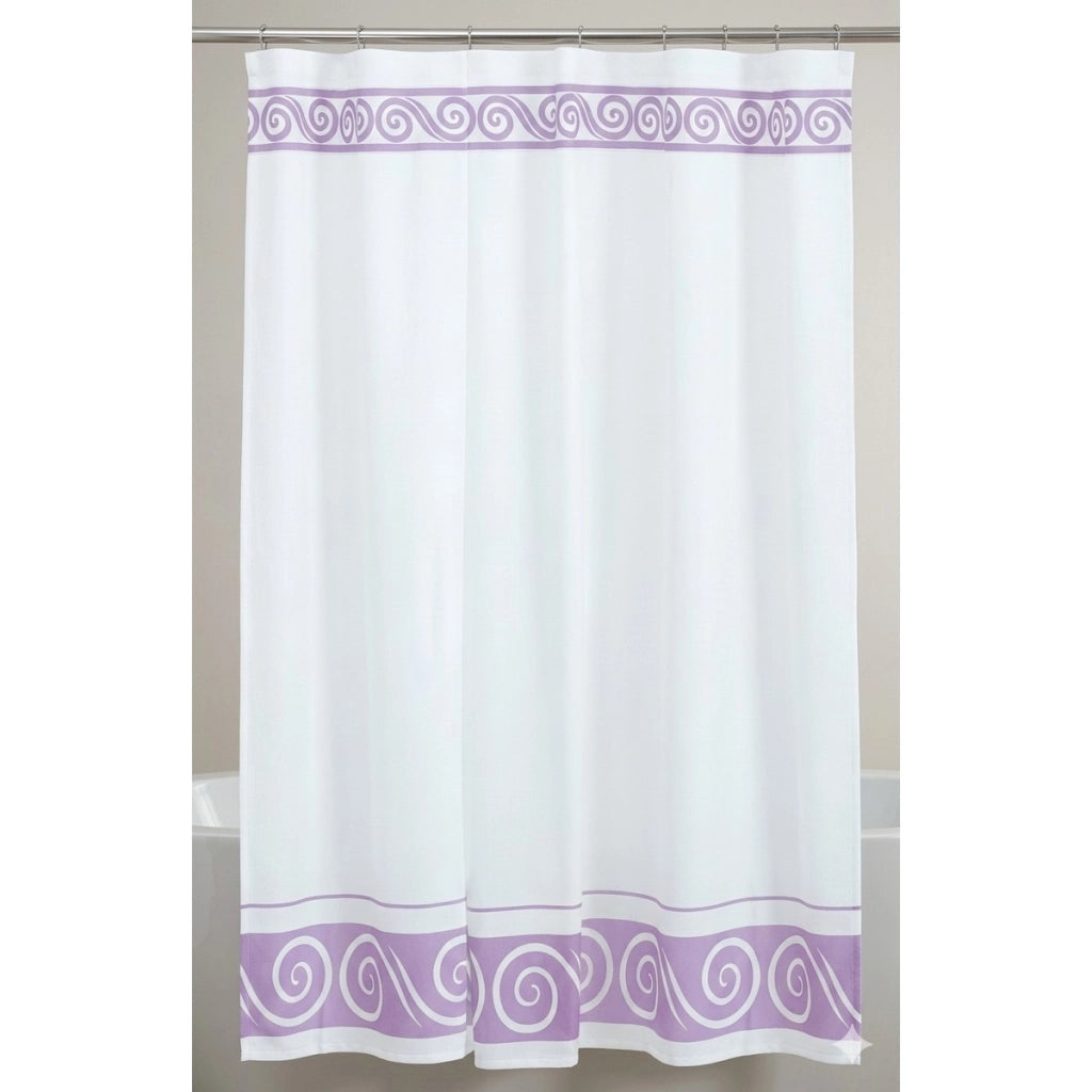 Tenda doccia G-Ricciolo lilla 180x200 cm