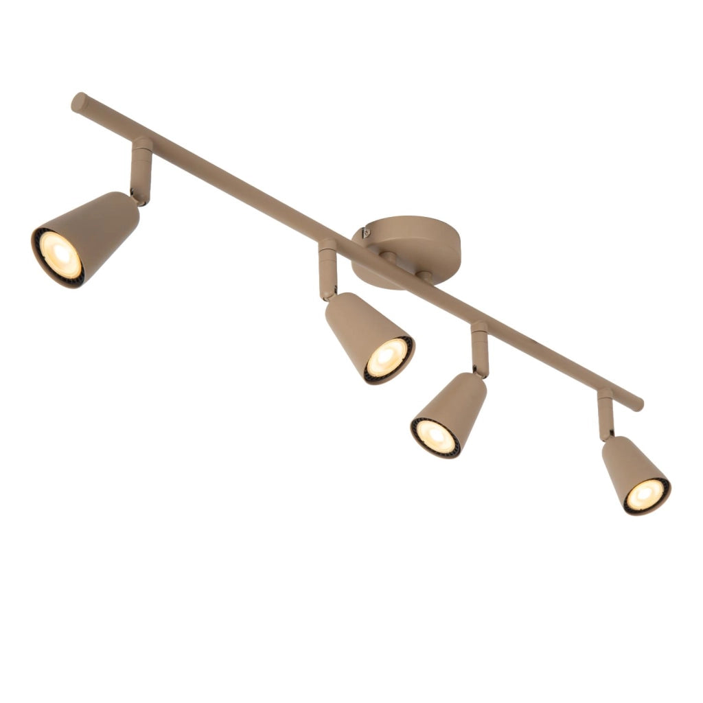 Faretto soffitto a barra TIANA 4xGU10 beige Lucide
