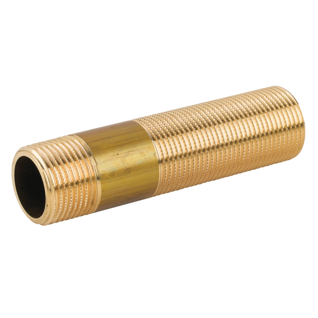 TRONCHETTO IN OTTONE GIALLO MASCHIO MASCHIO FILETTO LUNGO SERIE 1500 1X 200   TIEMME RACCORDERIE SPA