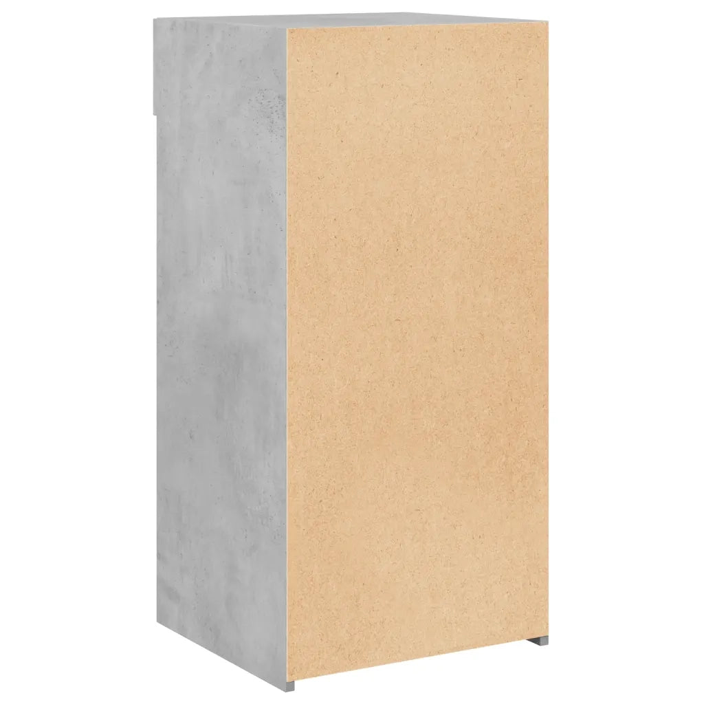 Credenza | Madia | Buffet da pranzo | Armadio da pranzo Grigio Cemento 45x42,5x93 cm in Legno Multistrato