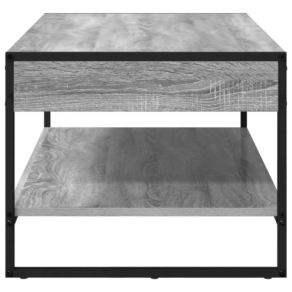 Tavolino da salotto Grigio Sonoma 80 x 50 x 40 cm 886441