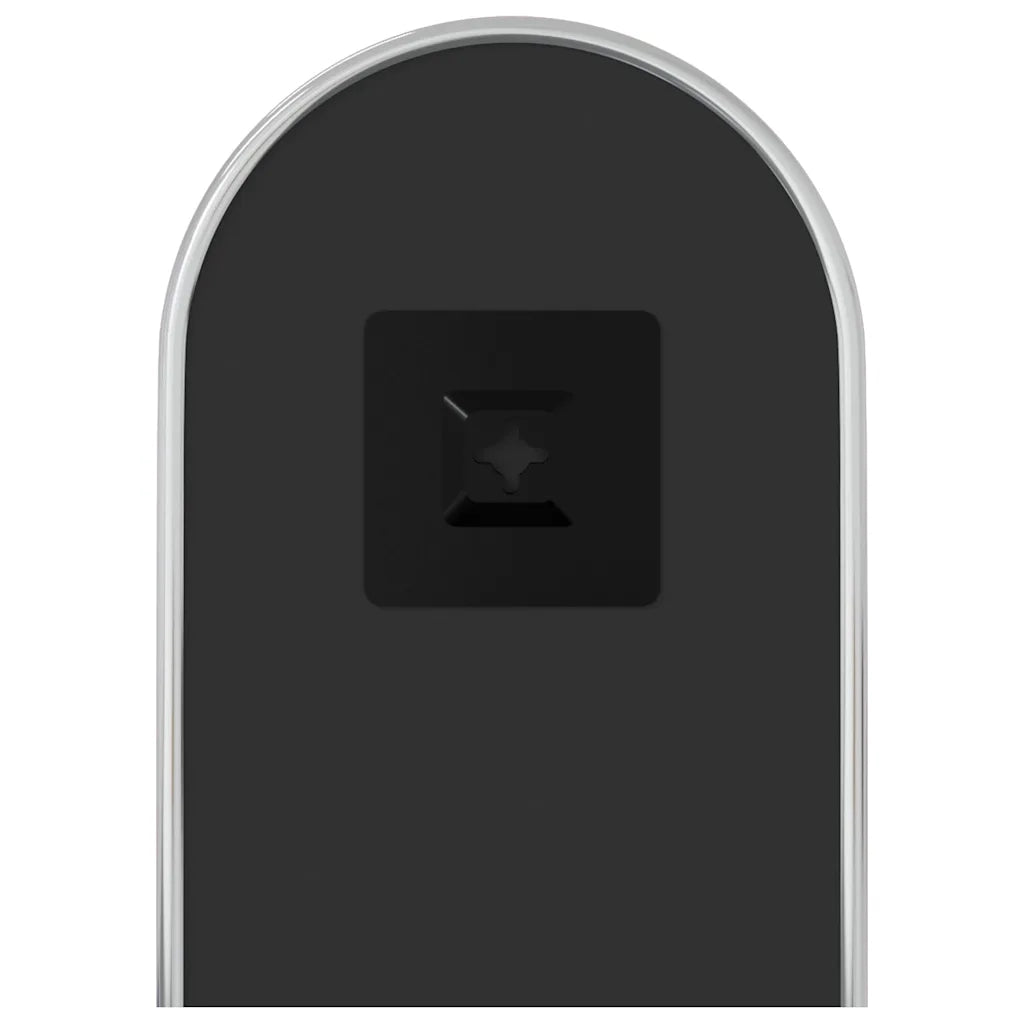 Specchio da Parete Argento 40x15 cm Ovale