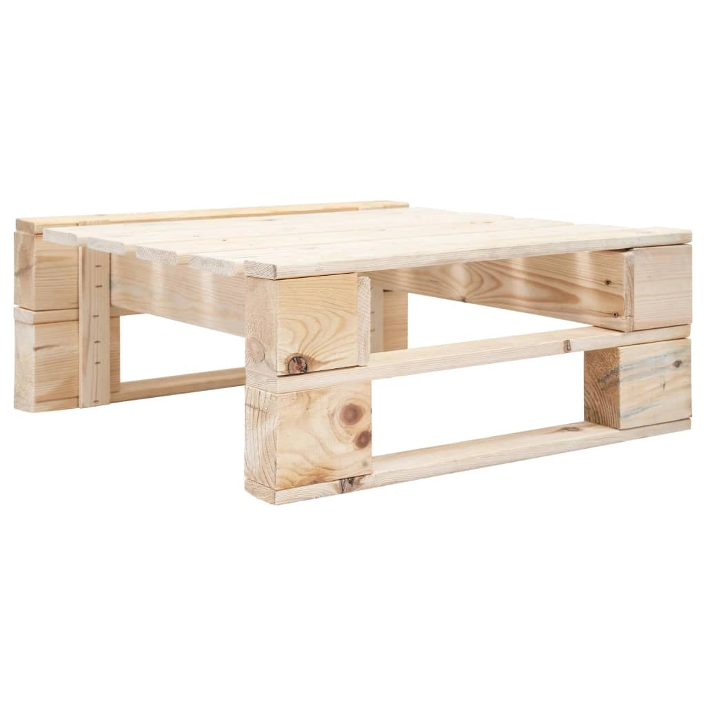 Mobili da giardino mobili da esterno Set di mobili su pallet da 6 pezzi con cuscini in legno di pino impregnato 02_0018485
