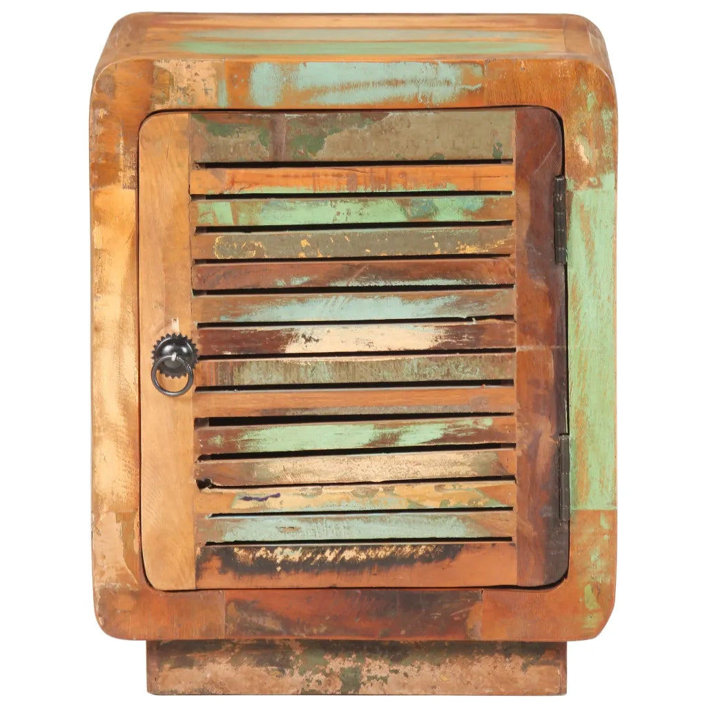 Comodino 40x30x50 cm in Legno Massello di Recupero cod mxl 30200