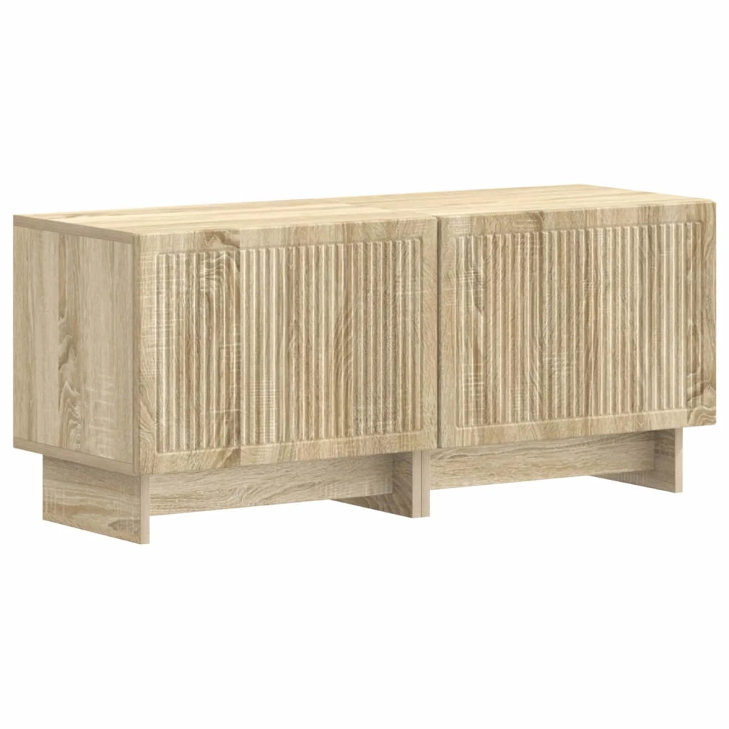Mobile TV LED a 5 pezzi Rovere Sonoma Legno ingegnerizzato 3416416