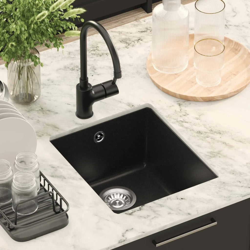 Lavello Nero 370 x 460 mm 80% Quarzo e 20% Resina CFW4737210