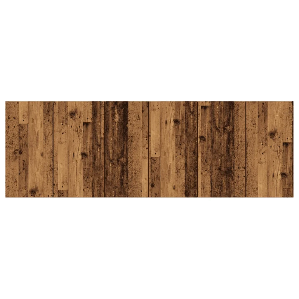 Testiera a Parete Legno Antico 240x1,5x80 cm in Truciolato 856830