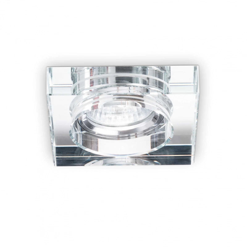 Lampada Da Incasso Blues Fi Square Trasparente Ideal-Lux