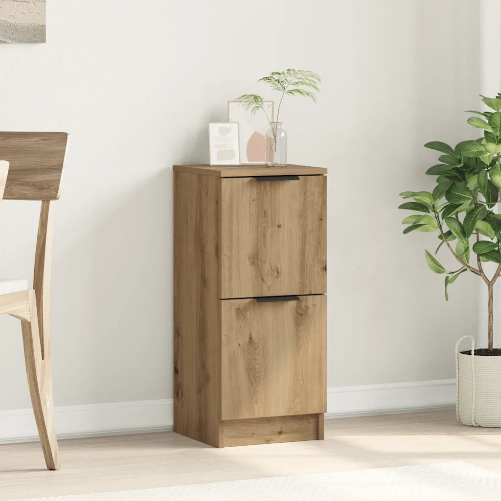Credenza Rovere Artigianale 30x30x70 cm in Legno Multistrato 856961