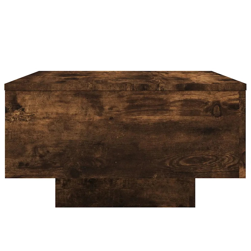 Tavolino da salotto | Tavolino da caff¨¨ | Tavolino da Soggiorno Rovere Fumo 55x55x31cm in Legno Multistrato