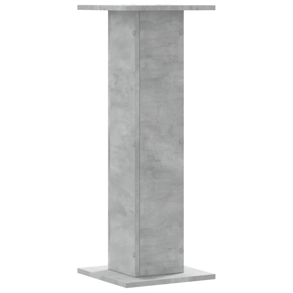 Portavasi mobili per fiori set da 2 legno ingegnerizzato grigio 02_0045339
