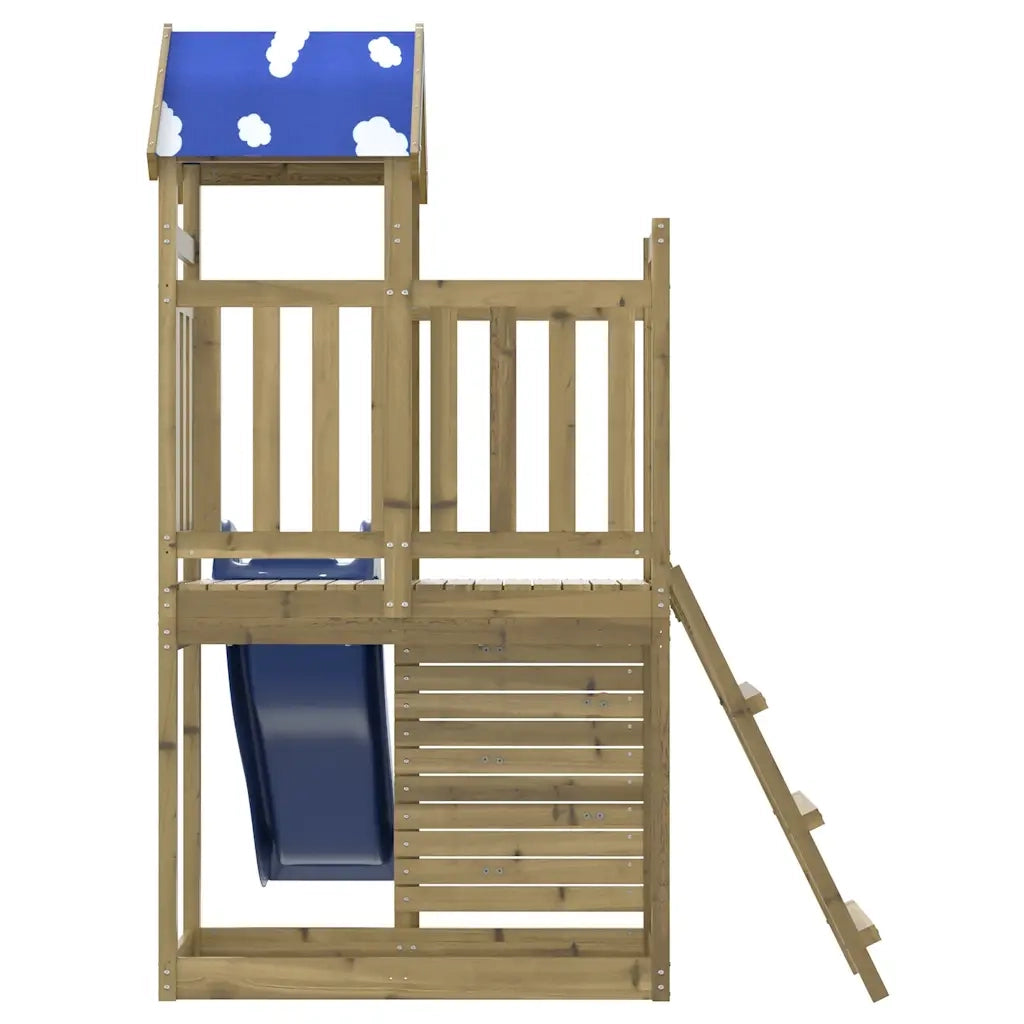 Set da Gioco da Esterno in Legno di Pino Impregnato 3279132