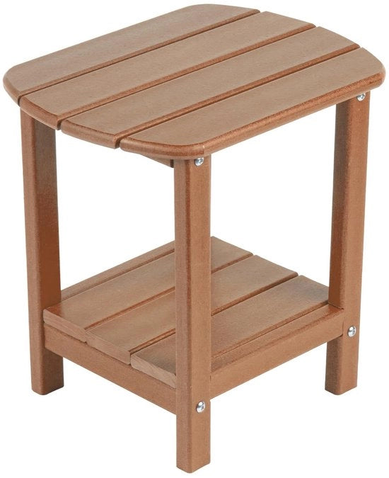 Tavolo supplementare 41,9 cm - Tavolo doppio - Plastica HDPE - Mobili da giardino - Tavolo da esterno - Facile da pulire - Resistente agli urti - Mobili da giardino

Modello: Bijzettafel 41,9 cm
Materiali: HDPE Plastica
Dimensioni: 41,9 cm
